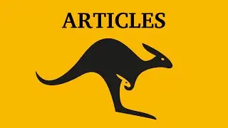 Articles (a, an, the) | Learn English | Canguro English