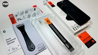 Spigen Ez fit screen protector easy instal Iphone 16pro max 2 pack