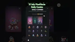 21 July 2024☑️ PixelVerse Daily Combo &diams;️ #pixelvers #pixelversecombo #pixelverairdrop