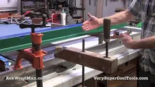 1 of 5: Table Saw Guide Rail Install -- DIY Biesemeyer Style Guide Rail Series