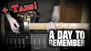 A Day to Remember - Resentment (Guitar Cover w/Tabs)