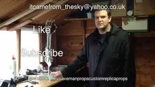 Terminator T800 arm prop build tutorial Caveman Props