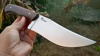 fabrica&ccedil;&atilde;o de uma FACA DE LUTA PERSA | Making a Persian Fighter knife