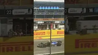 Verstappen spinning his wheels when going to the grid, 2022 Italian GP 🇮🇹 #f1