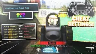 HOW to AIM like YOU'RE CHEATING! BEST AIM RESPONSE CURVE TYPE Controller Settings on MODERN WARFARE