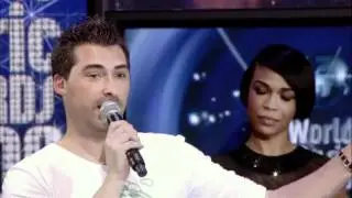 Laurent Wolf & Anggun at WMA 2008