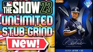 *NEW* UNLIMITED STUBS METHOD is CRAZY!! MLB The Show 23 Diamond Dynasty