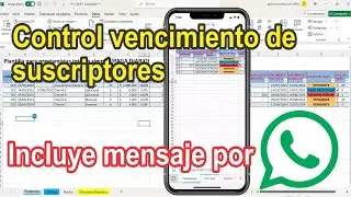 Plantilla vencimiento de suscriptores o membresía con whatsApp (MS4)