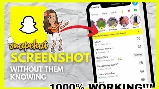 How to Screenshot on Snapchat Without Them Knowing 😱