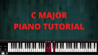 Key C Major Piano Tutorial-(Instructor - Emmanuel)
