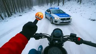 Ucieczki Motocyklist&oacute;w Przed Policją Kt&oacute;re Zaskoczyły Wszystkich