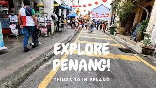 George town Penang Malaysia | Street Art Penang | Little India Penang | Food Street Penang
