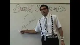 Geometry - Special Segments in Circles