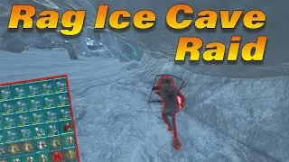 Don't Build in this Ice Cave - Rag Ice Cave Raid | Ark PvP