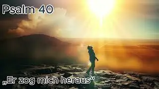 PsalmVibes: Psalm 40 &ndash; Er zog mich heraus (Version 2) | Neues Lied, feste F&uuml;&szlig;e & Gottes Rettung