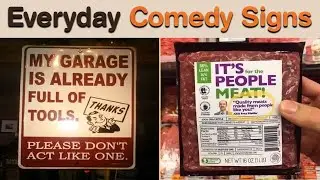 Everyday Comedy Signs That Turn Normal Places Into Laugh-Out-Loud Moments || Sign Hub