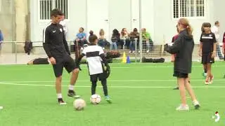 ¿Quién dijo fútbol solo para chicos? ⚽️👧