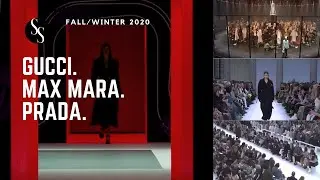 Gucci, Max Mara, Prada, & Christopher Kane | Fall/Winter 2020