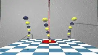 20 Synchronized Pendulums
