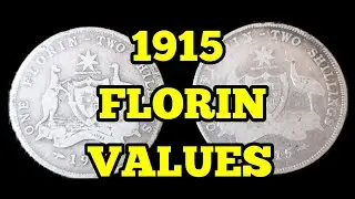 Australia 1915 Florin varieties and values