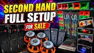 second hand sound system | second hand dj setup | amplifier price | speaker dj vlog | trending viral