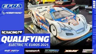 Qualifying Day 1 EFRA 1/10 Electric Track Euros 2025 Presented by Hobbywing