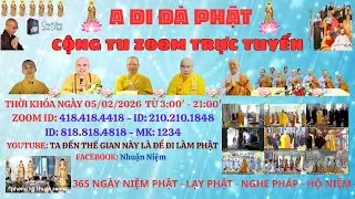 CỘNG TU ZOOM ID: 418.418.4418 NGÀY 05/02/2026