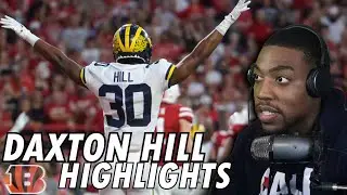 Daxton Hill (S | Cincinnati Bengals) Michigan Highlights REACTION