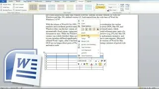 How to Insert, Draw a Table in Word, Delete Table Rows And Columns