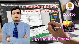 MASTERING CoralDraw with the File Menu Made Easy