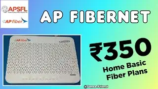 APSFL: AP Fibernet Plans Details | 200+ TV Channels Full Review | Home Basic Plan@350 ₹