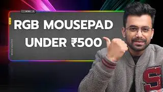⚡️Игровой коврик для мыши с RGB-подсветкой до 500 ₹⚡️