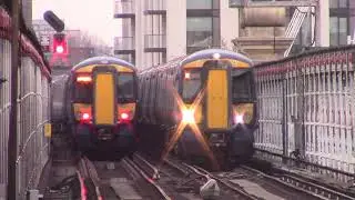 Trains at London Charing Cross 17/02/2019
