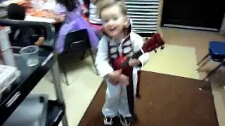 Elvis Lil's Elvis Red Ladder costume - Halloween 2011