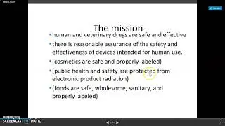 What is FDA?