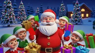 Santa&rsquo;s Color Train Song for Kids | Christmas Colors Holiday Nursery Rhymes, Baby Songs & Kids Music