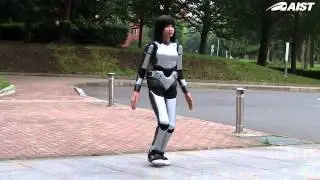 HRP-4C Outdoor Walking Experiment