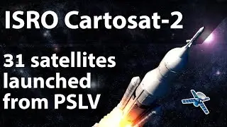 ISRO Cartosat 2 remote sensing satellite - PSLV C40 Launches 31 Satellites - Current Affairs 2018