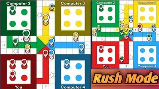 Ludo King|Rush Mode Gameplay|            4 players Gameplay |Ludo Star69|