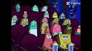 spongbob and patrick screams at claire's painful leg