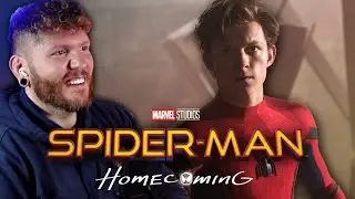 First time watching Spider Man: Homecoming MOVIE REACTION