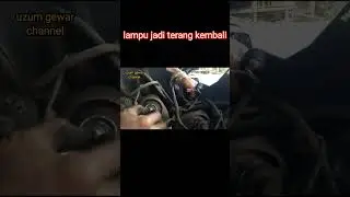 penyebab lampu motor redup