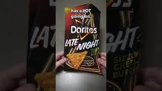 Чипсы Doritos с чизбургером - мини-закуски, ч. 1 #Doritos #закуски #еда #снят с производства