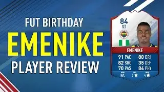 FIFA 17 FUT BIRTHDAY EMENIKE (84) PLAYER REVIEW