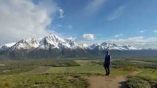 view from butte in Palmer AK, short trail