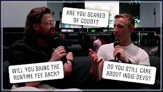 I asked Unity questions they didn't want me to ask