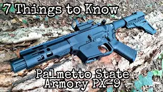 7 фактов о PSA PX-9 | Пистолет AR-9 4-го поколения