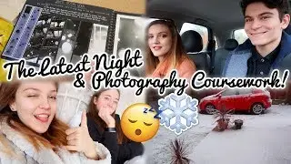 The Latest Night & My Finished A Level Photography Coursework! | BeautySpectrum