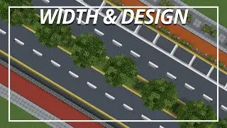Guide to Roads in Minecraft: Width & Design