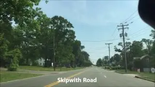 Driving in West End of Henrico County, Virginia